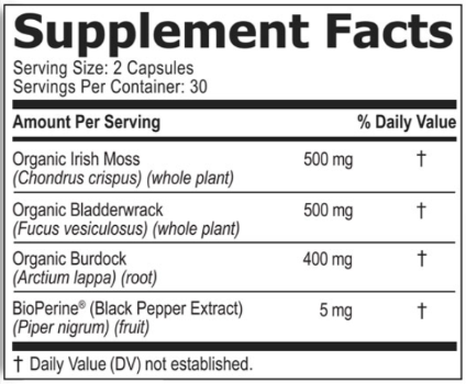 PuraBurn Supplement Facts